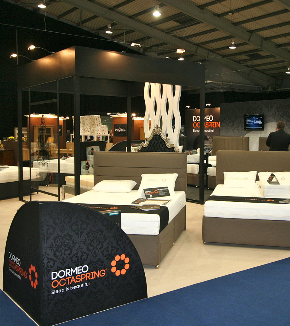 Dormeo Stand exhibition