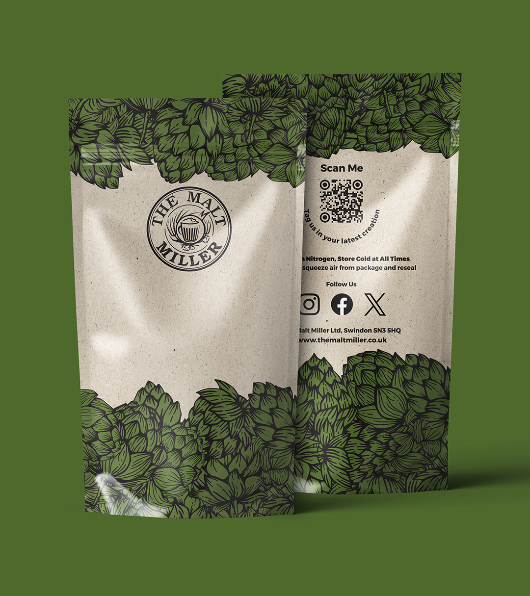 poly bag design for hops