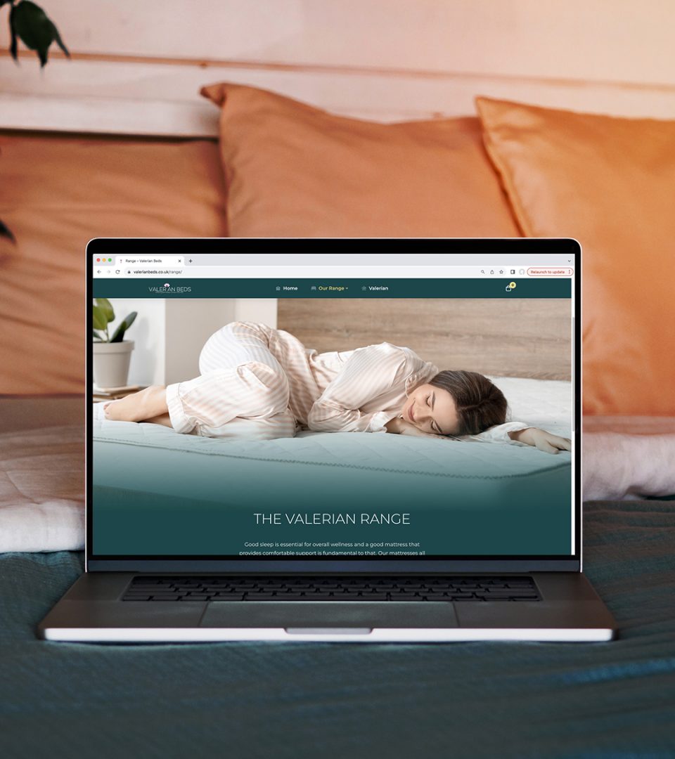 valerian beds ecommerce solution