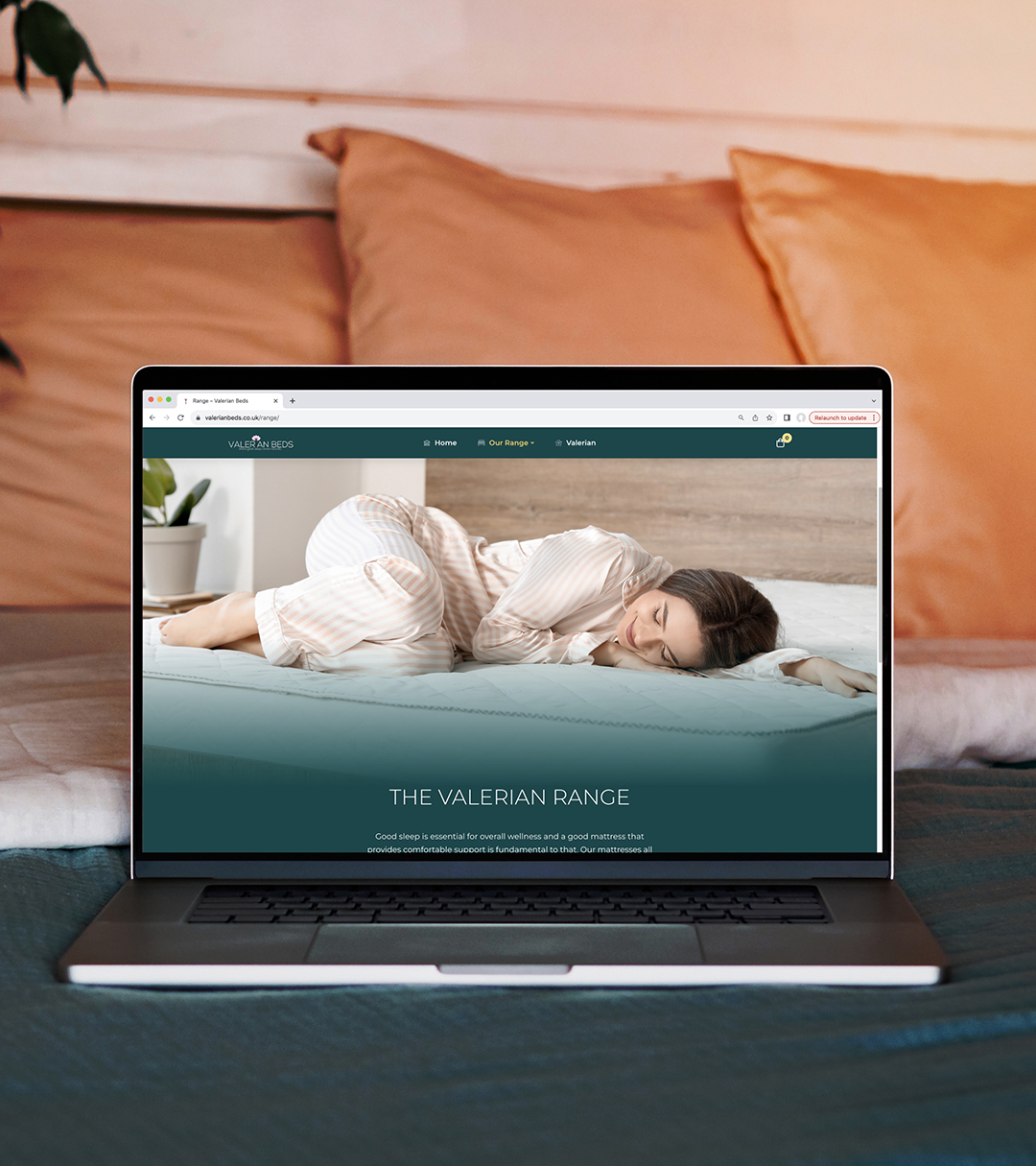 valerian beds ecommerce solution