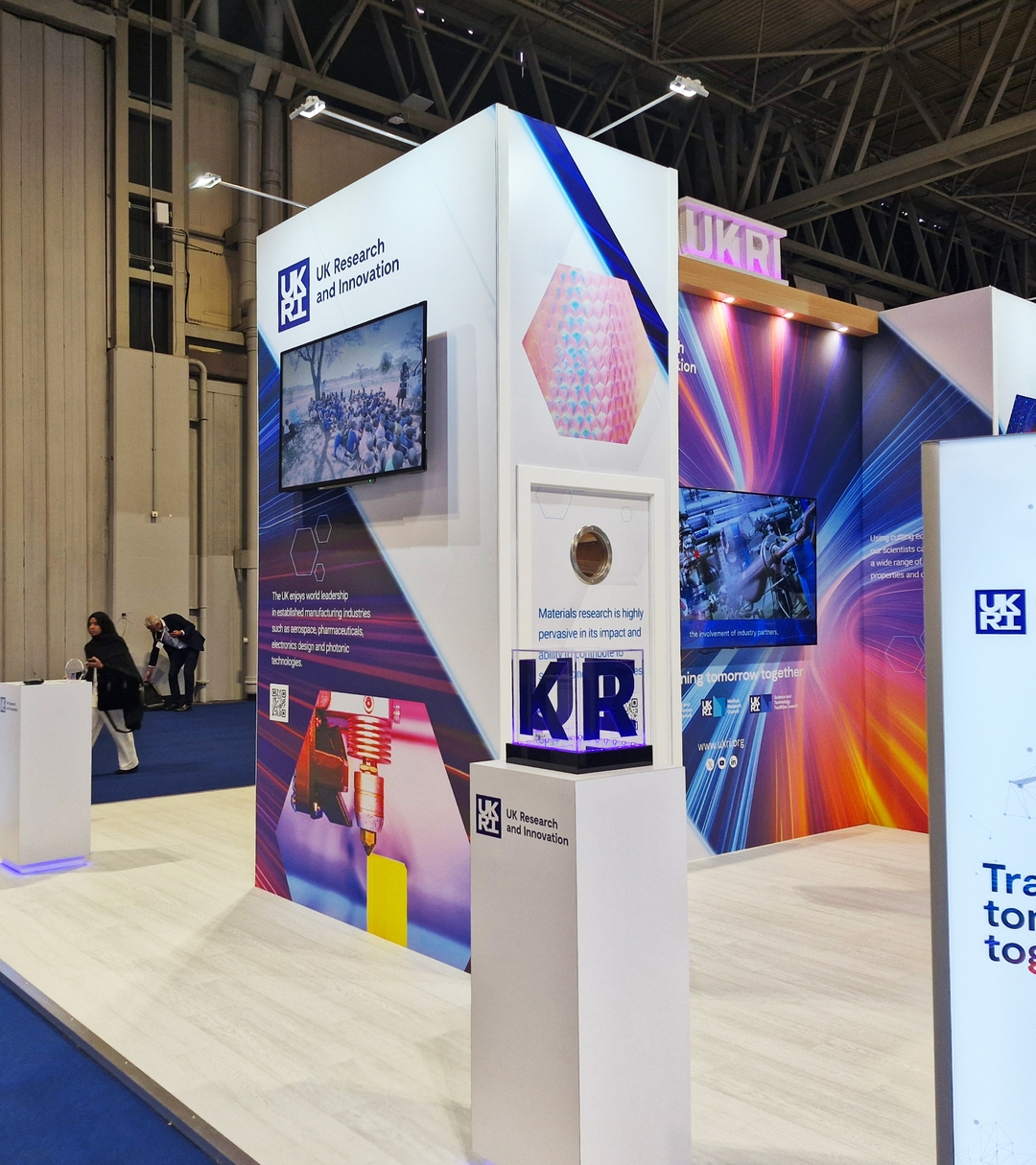 ukri exhibition stand